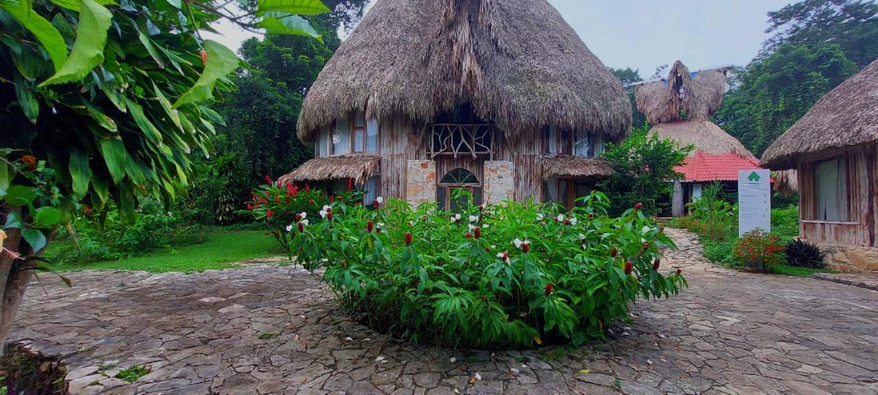 Eco Hotel Sak Nok Lacanjá المظهر الخارجي الصورة