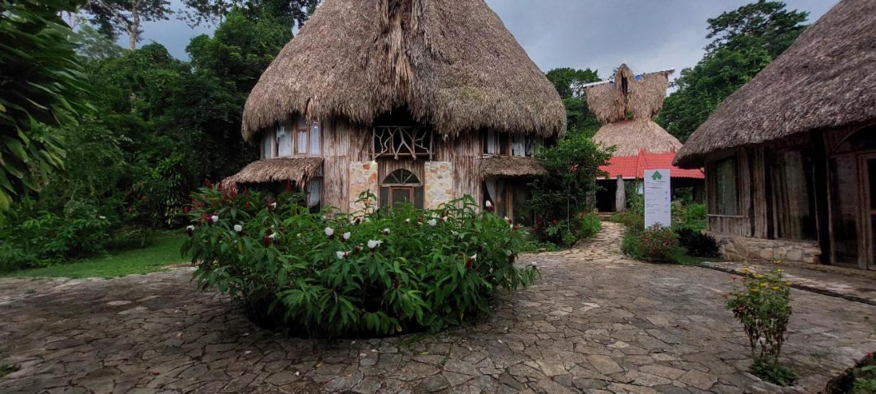 Eco Hotel Sak Nok Lacanjá المظهر الخارجي الصورة