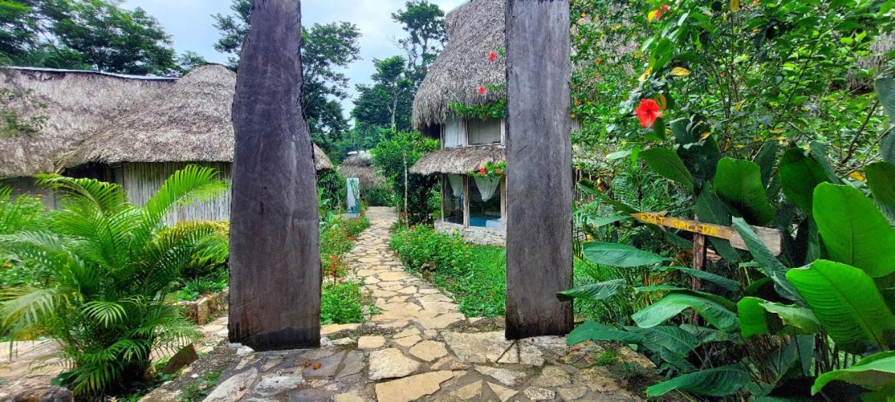 Eco Hotel Sak Nok Lacanjá المظهر الخارجي الصورة
